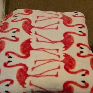 Flamingo Print Blanket 56 Inch by 74 Inches